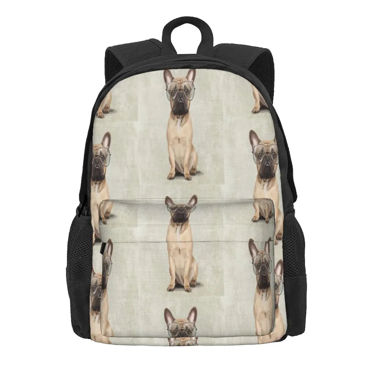 Bulldog Anime Backpack for Men and Women