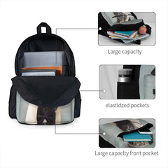 Mr Pug Backpacks Men's Women's Man Kids Students