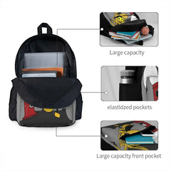 Mst3K - The Bots 1 Backpacks Men's Women's Kpop Handbag Travel Bags