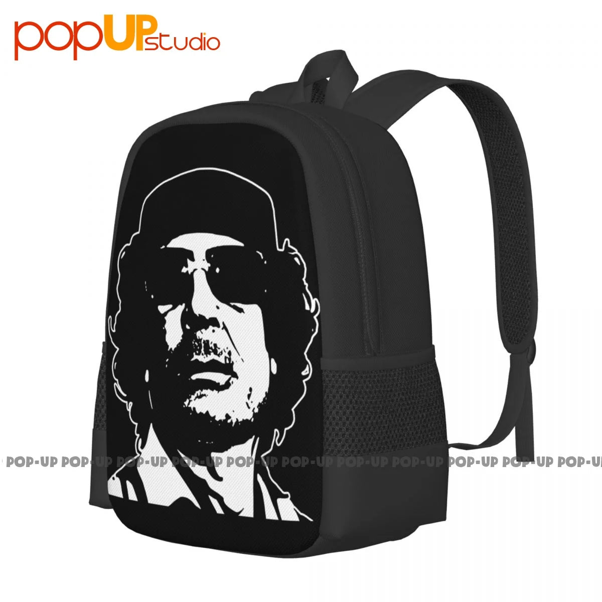Muammar Al Gaddafi I Love Libya Backpack Large Capacity Vintage