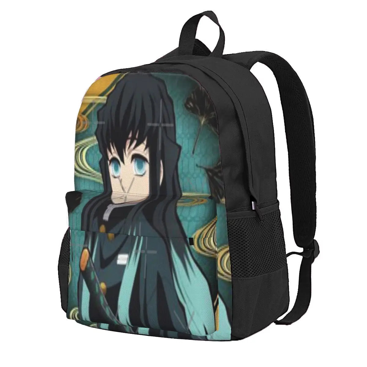 Muichiro Tokito Mist Hashira Backpacks Men's Backpacks Bags For Women