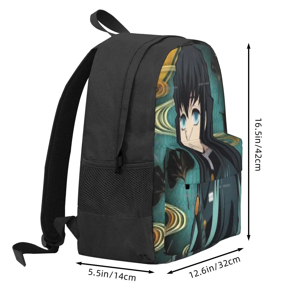 Muichiro Tokito Mist Hashira Backpacks Men's Backpacks Bags For Women
