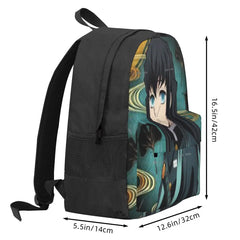 Muichiro Tokito Mist Hashira Backpacks Men's Backpacks Bags For Women
