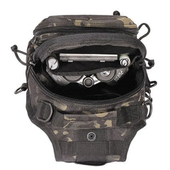 Large Tactical Chest Shoulder Bag for Outdoor Activities