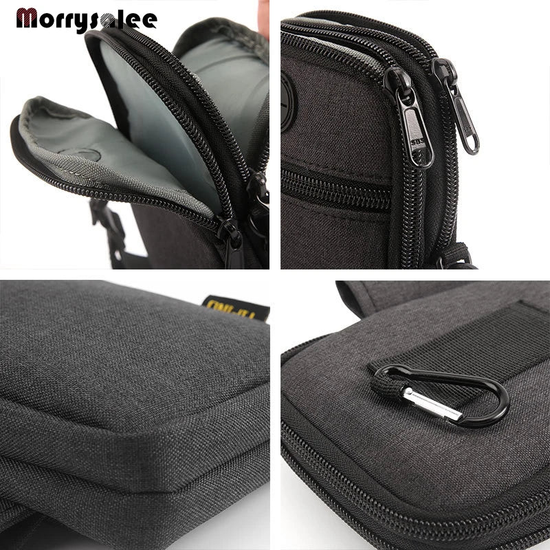 Waterproof Mobile Phone Men's Chest Bag Running Sport Messenger