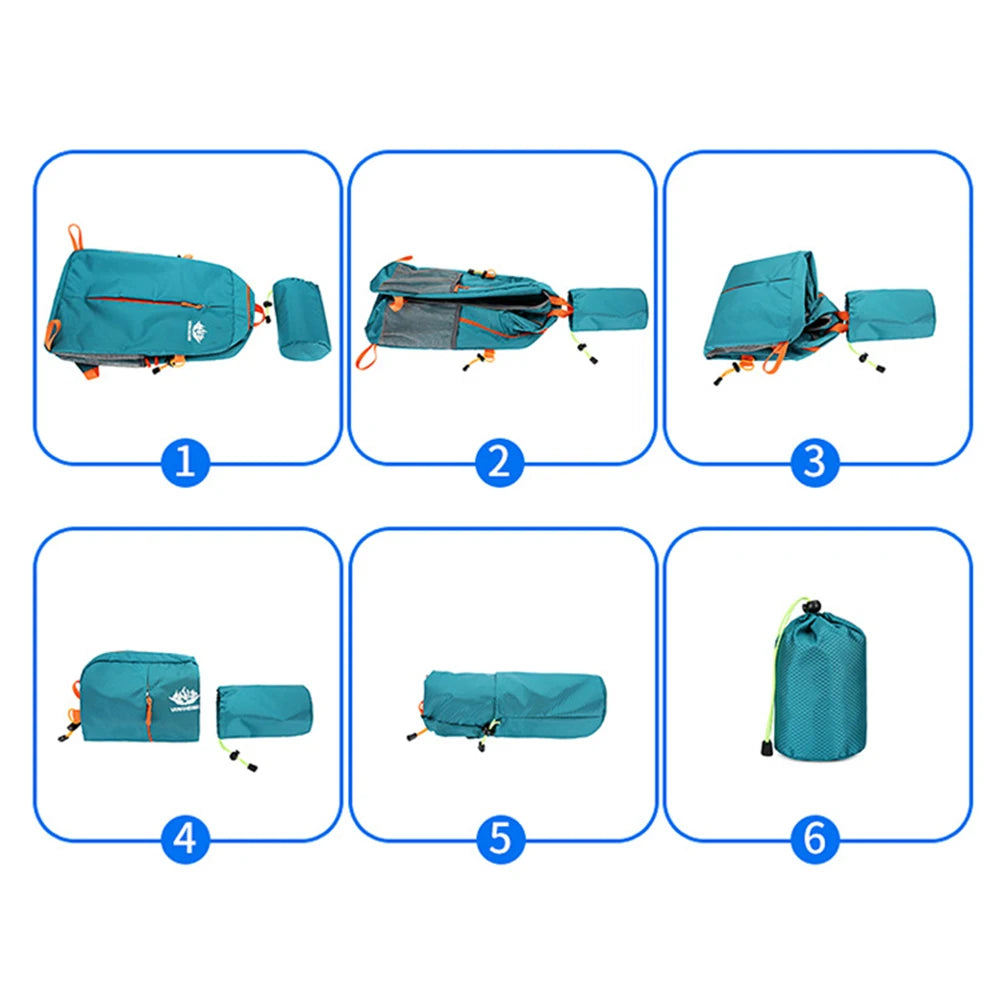 Outdoor Folding Oxford Cloth Travel Storage Bag Large Capacity Waterproof