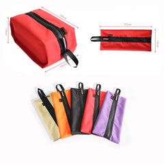 Portable Waterproof Oxford Shoes Bag Travel Toiletry Cosmetic Organizer