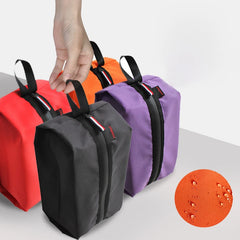 Portable Waterproof Oxford Shoes Bag Travel Toiletry Cosmetic Organizer