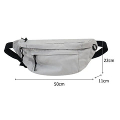 Multi-Functional Chest Bags Women Waist Bag Large Capacity Canvas Fanny