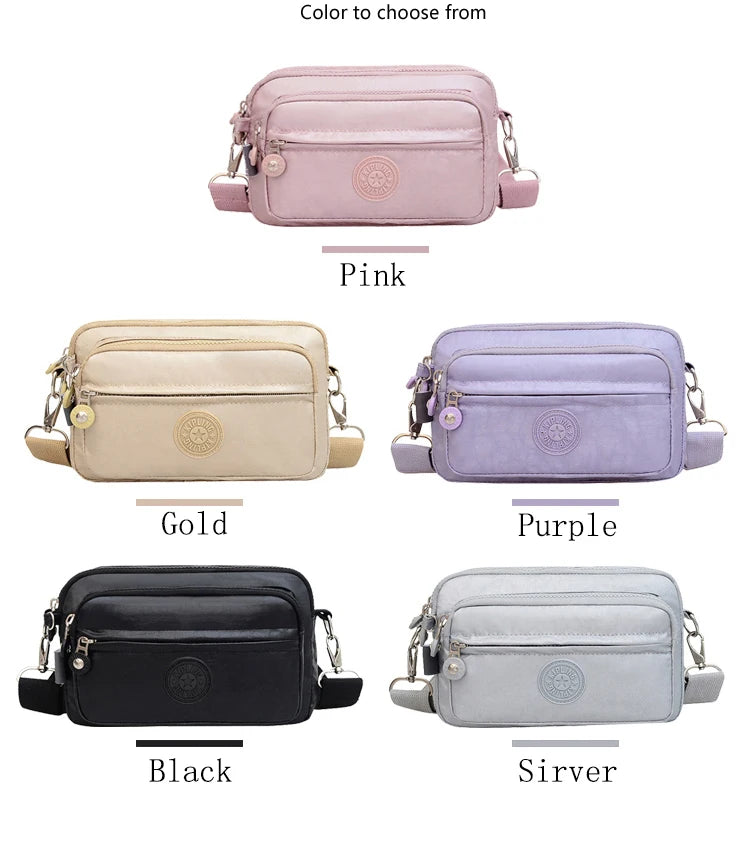Women Shoulder Bag Crossbody Purse Girls Waterproof Phone Pouch
