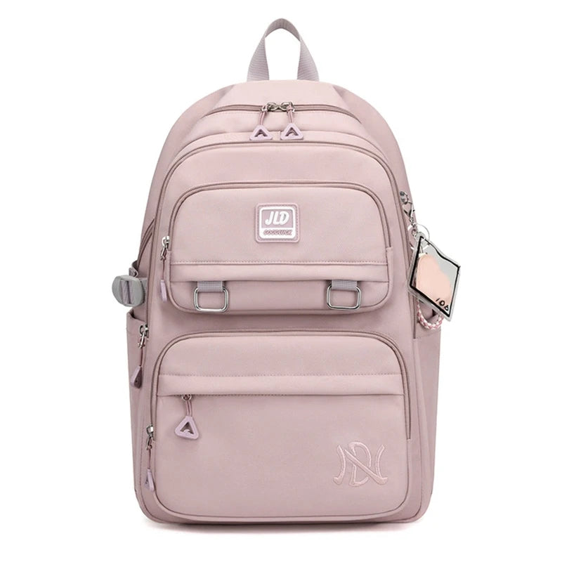 Nylon Backpack Travel Rucksack Daypack School Bag Women Student Teenagers