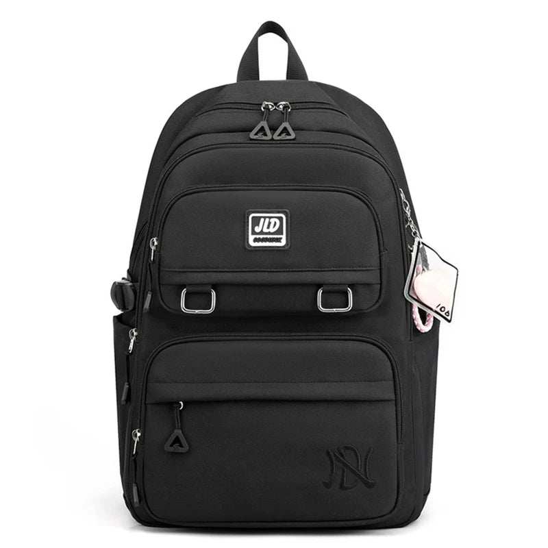 Nylon Backpack Travel Rucksack Daypack School Bag Women Student Teenagers