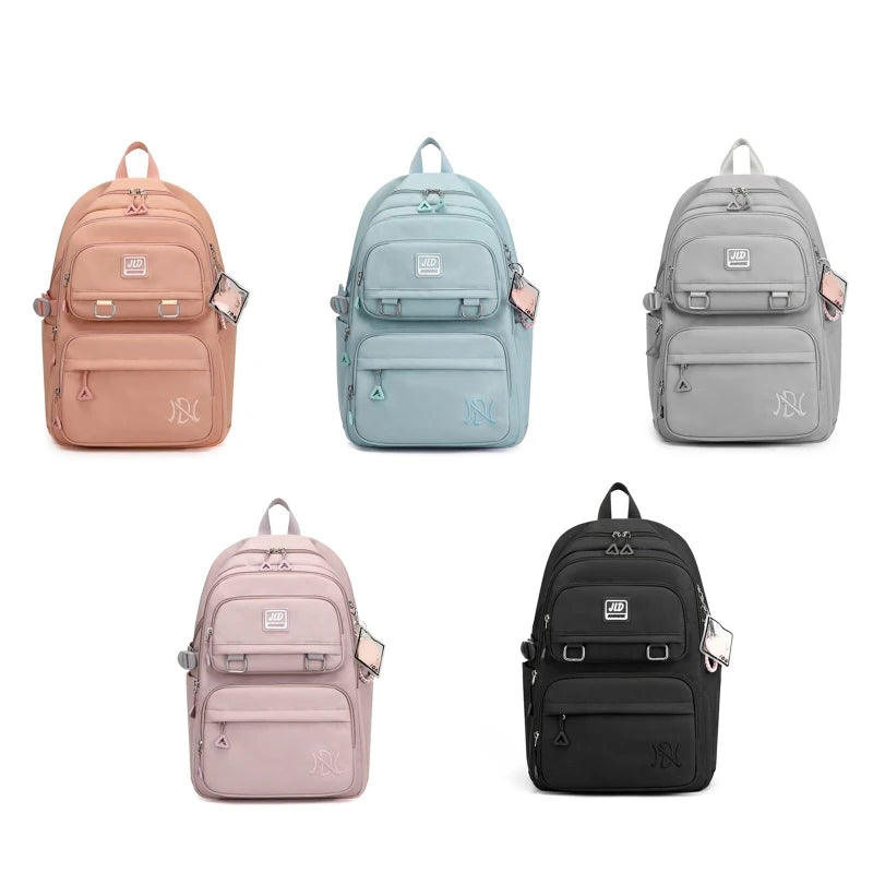 Nylon Backpack Travel Rucksack Daypack School Bag Women Student Teenagers