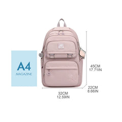 Nylon Backpack Travel Rucksack Daypack School Bag Women Student Teenagers