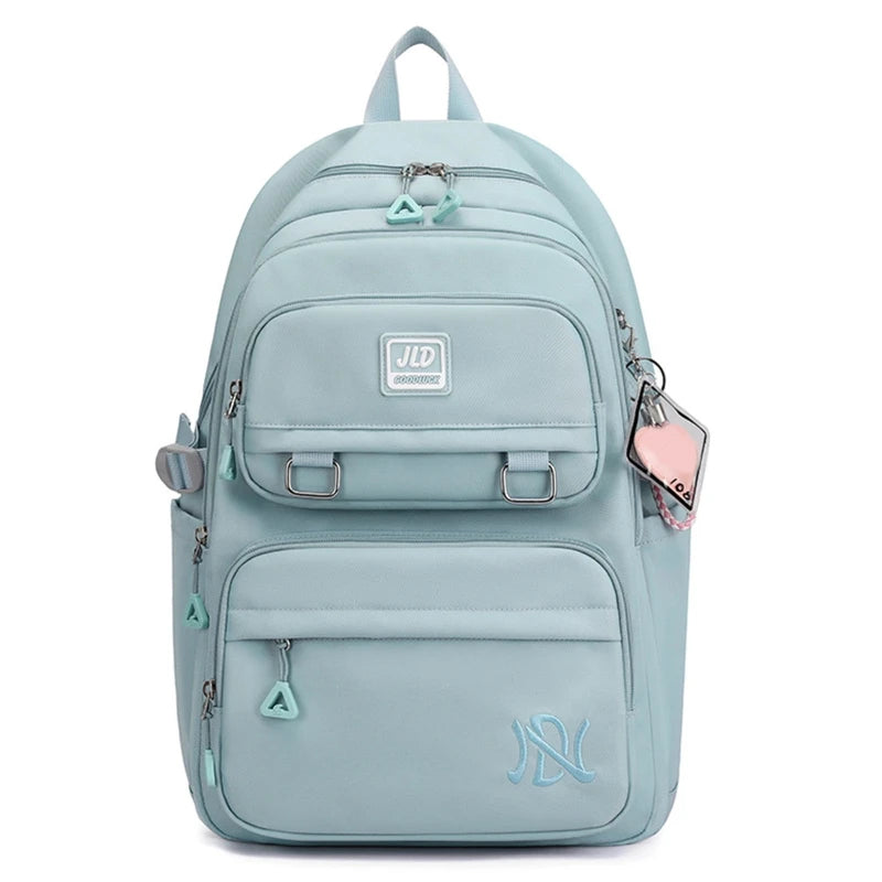 Nylon Backpack Travel Rucksack Daypack School Bag Women Student Teenagers