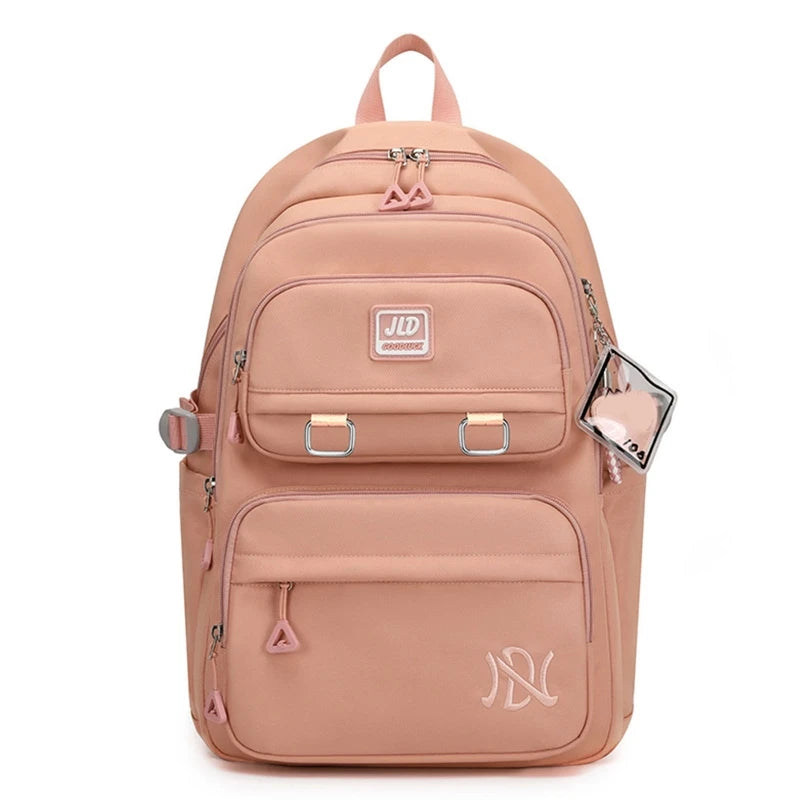 Nylon Backpack Travel Rucksack Daypack School Bag Women Student Teenagers