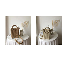 Fashionable Straw Shoulder Bag for Women