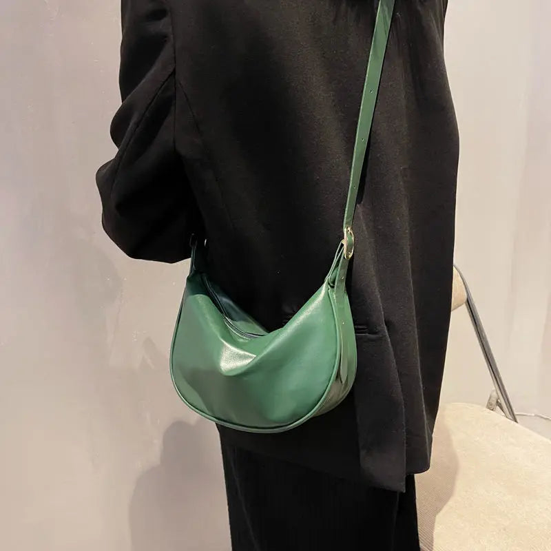 Multi-colors Shoulder Bags Women PU Leather Cross-body All-match Daily Student