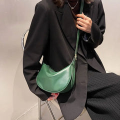 Multi-colors Shoulder Bags Women PU Leather Cross-body All-match Daily Student
