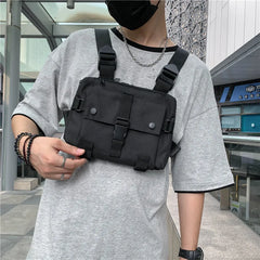 Multi-function Chest Bags Tactical Pack Waist Belt Bag Women Vest Backpack
