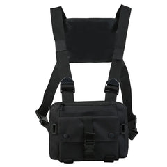 Multi-function Chest Bags Tactical Pack Waist Belt Bag Women Vest Backpack
