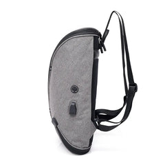 Men's Shoulder Bag USB Charging Backpack Large Capacity School Bag