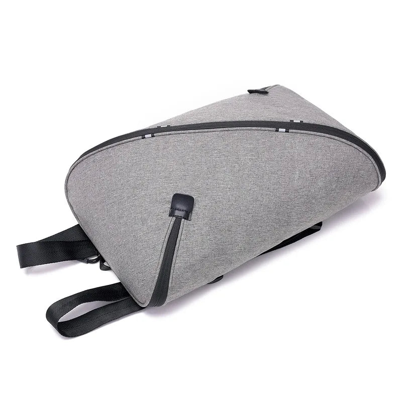 Men's Shoulder Bag USB Charging Backpack Large Capacity School Bag