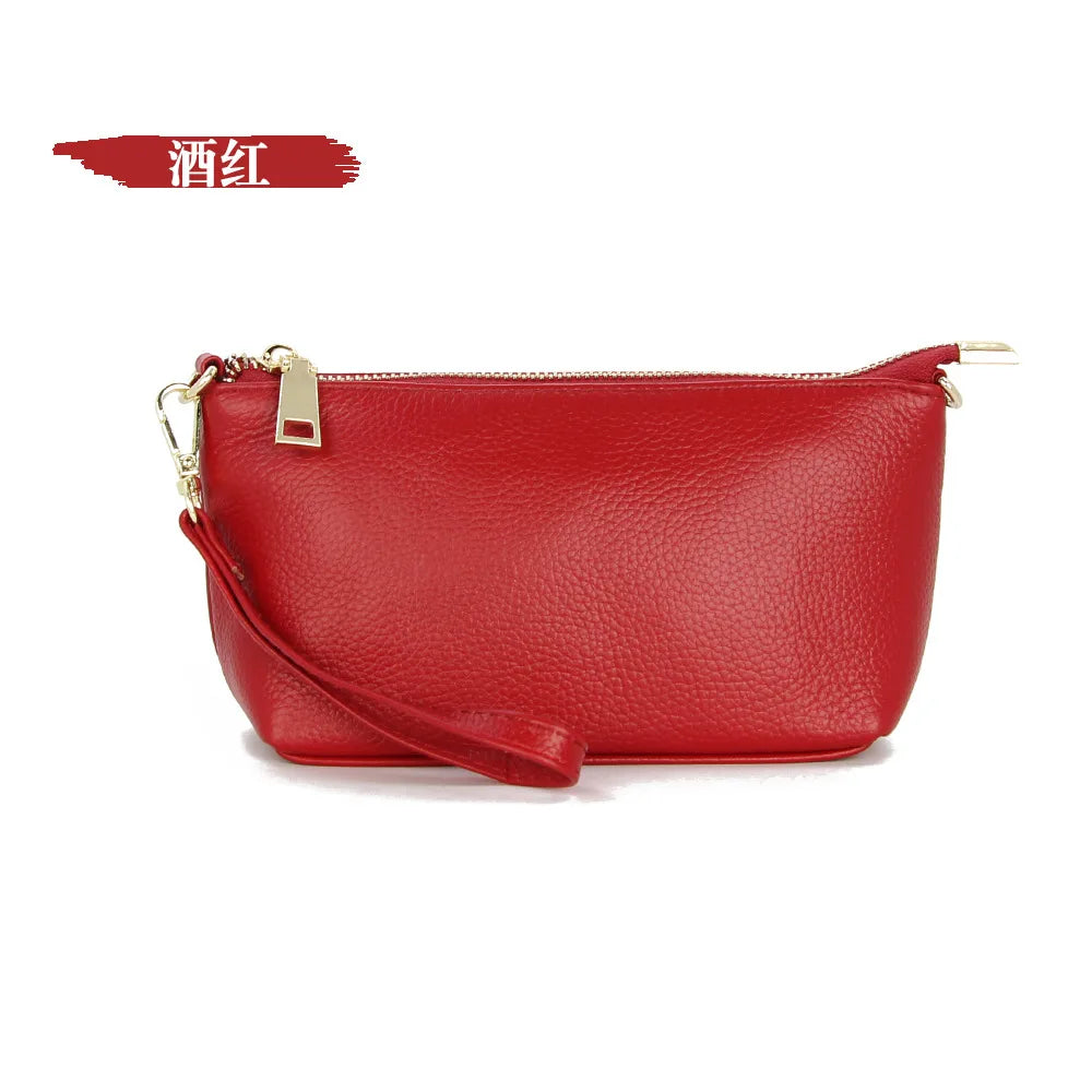 Leather Multi-functional Phone Bag Women Mini Shoulder Handbag