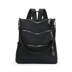 Nylon Women Backpack High Schoolbag For Teenage Girls Book Knapsack