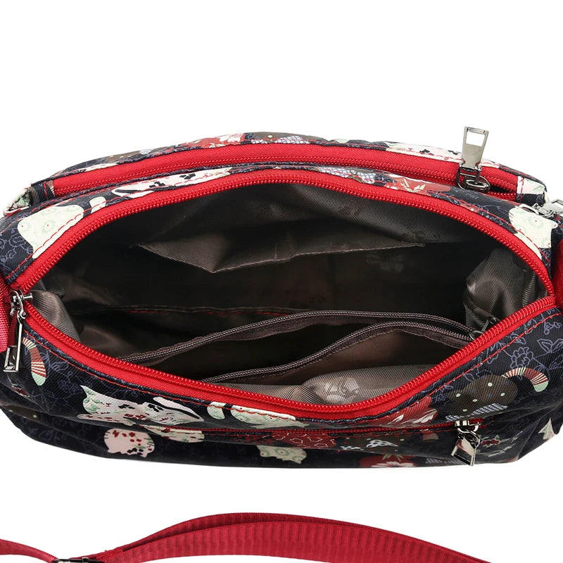 Multi-pocket Handbags Large Capacity Totes Women Bags Vintage Shoulder Bags