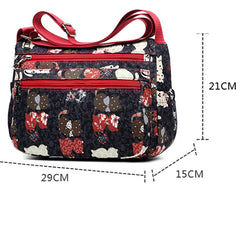 Multi-pocket Handbags Large Capacity Totes Women Bags Vintage Shoulder Bags