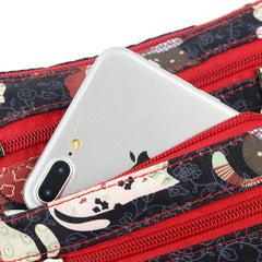 Multi-pocket Handbags Large Capacity Totes Women Bags Vintage Shoulder Bags