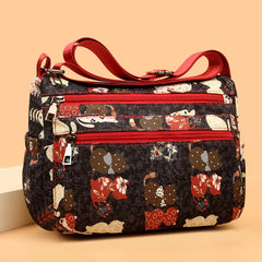 Multi-pocket Handbags Large Capacity Totes Women Bags Vintage Shoulder Bags