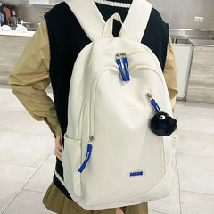Multi-pocket Women Backpack Daily Travel Bag High School for Teenage Girls Boys