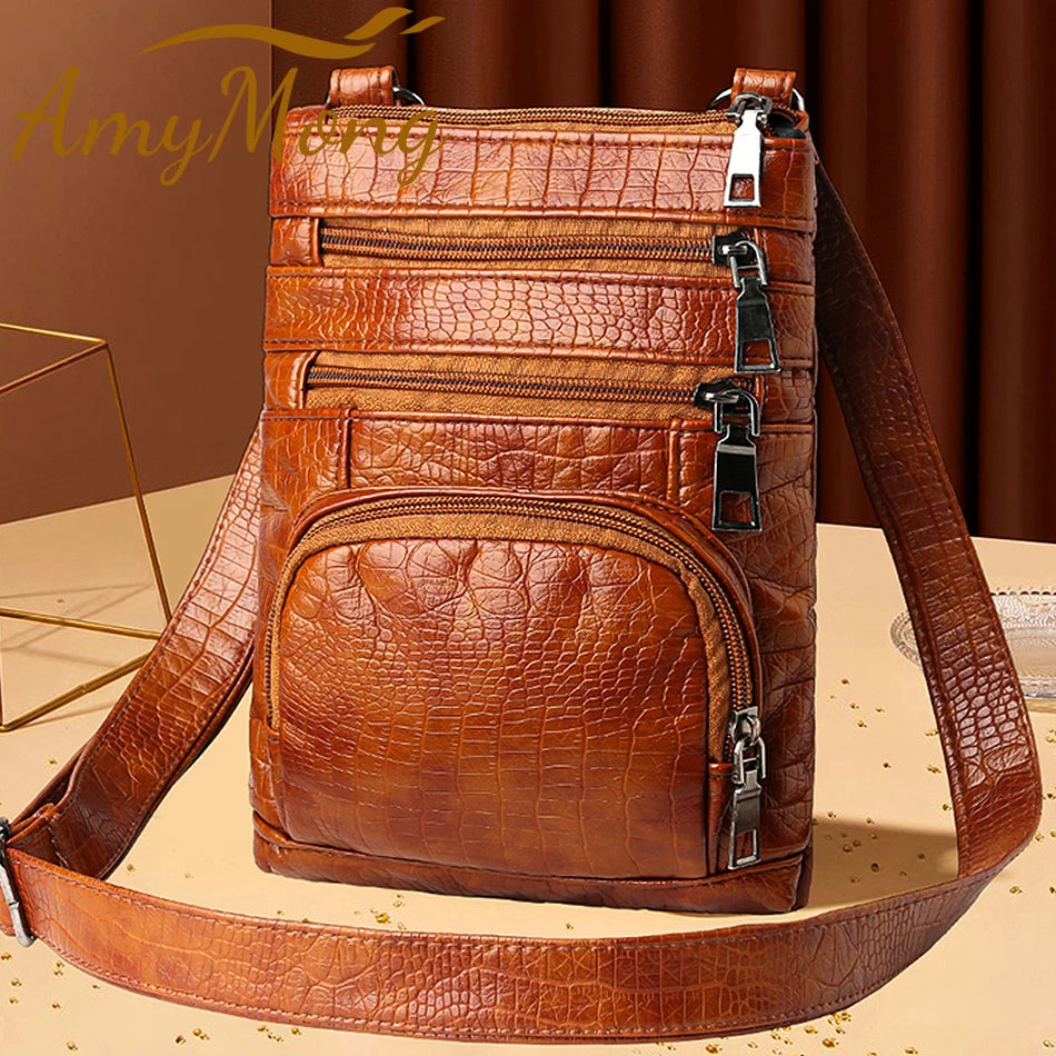 Retro Flap Handbag Purse Bags Women's Shoulder Bags