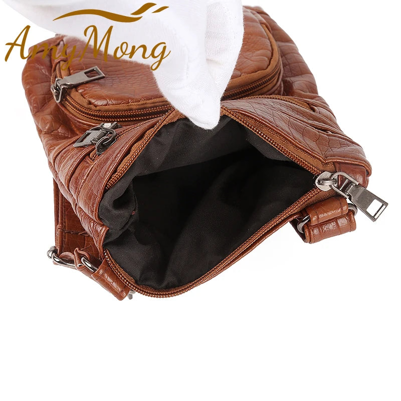 Retro Flap Handbag Purse Bags Women's Shoulder Bags