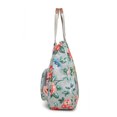 Multicolor Women's Shoulder Bag Large-Capacity Nylon Tote Crossbody Bag