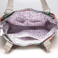 Multicolor Women's Shoulder Bag Large-Capacity Nylon Tote Crossbody Bag
