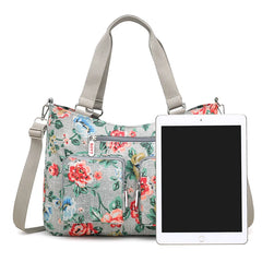 Multicolor Women's Shoulder Bag Large-Capacity Nylon Tote Crossbody Bag