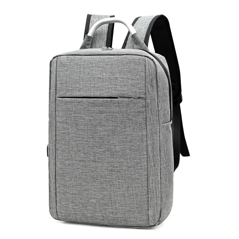 Anti-theft USB Charging Backpack Laptop Travel Bag