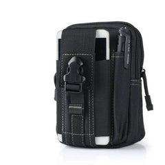 Casual Waterproof Canvas Belt Bag Men Waist Pack Money Belt Purse