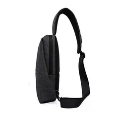 Men's USB Charging Crossbody Bag Waterproof Shoulder Chest Pack