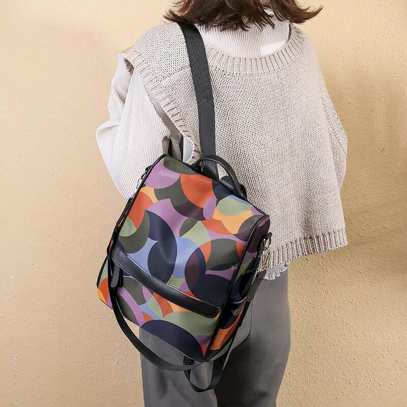 Women Waterproof Bagpack Anti Theft Backpack