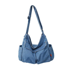 Multifunction Hobo Bag Large Handbag Zipper Closure Adjustable Straps