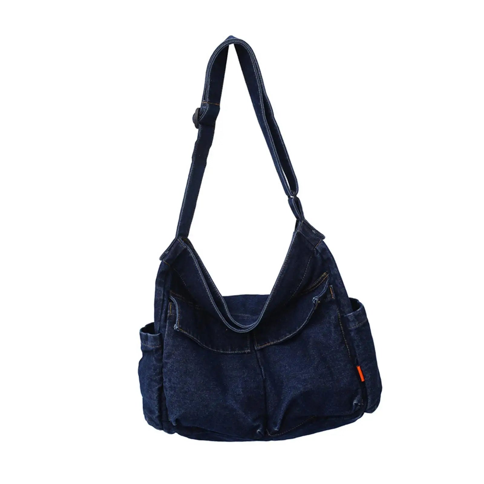 Multifunction Hobo Bag Large Handbag Zipper Closure Adjustable Straps