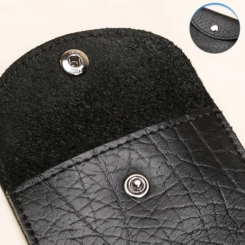 Mini Sweet Solid Basic Novelty Key Wallet Soft PU Leather Unisex