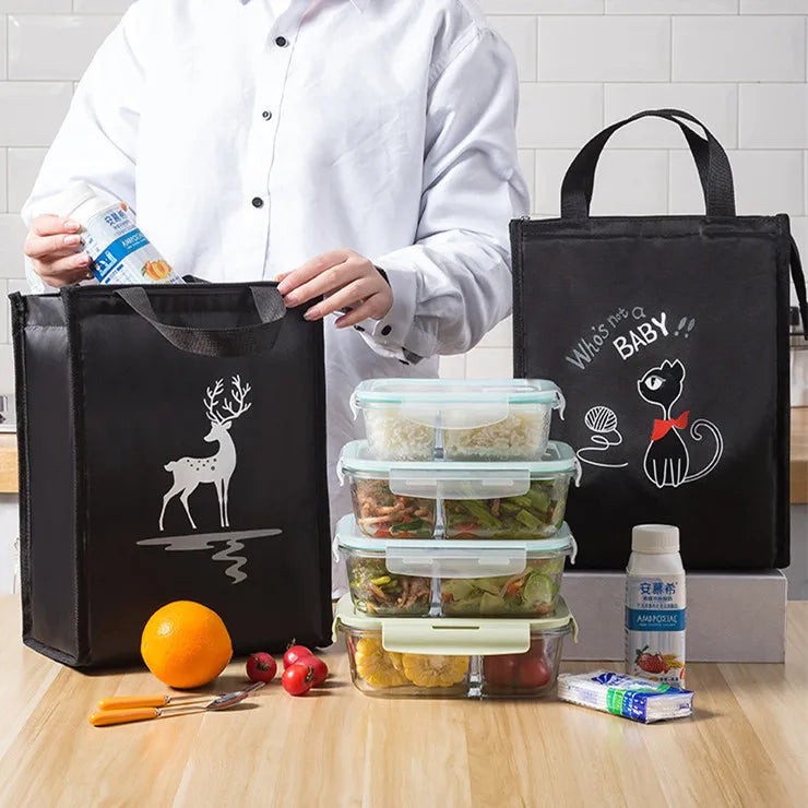 Multifunction Lunch Bag Outdoor Camping Hiking Picnic Kids Men Insulated Pouch