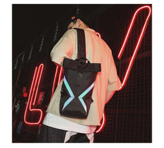 Men Casual Chest Bag Waterproof Messenger Travel Sling Bag