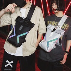 Men Casual Chest Bag Waterproof Messenger Travel Sling Bag
