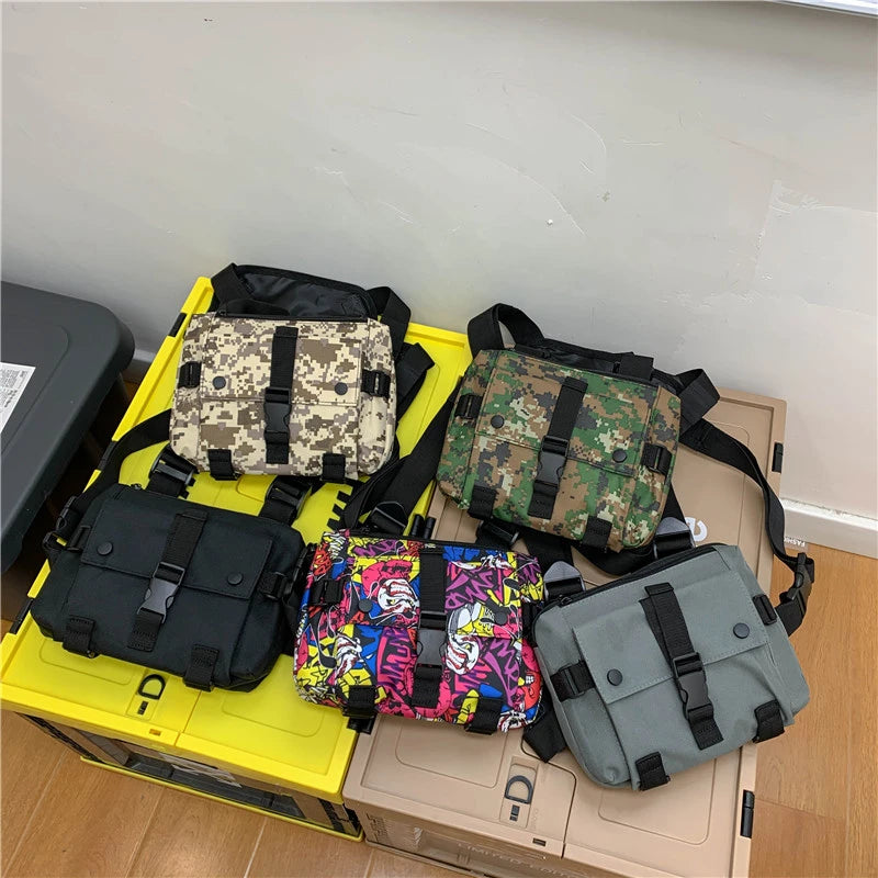 Tact. Chest Pack Street Hip-Hop Unisex Rig Bags Belt Bag